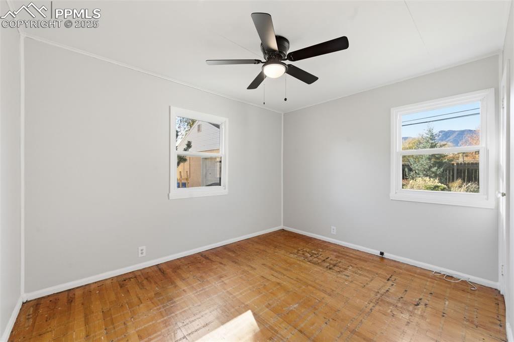 bedroom 2 floors now refinished since photo