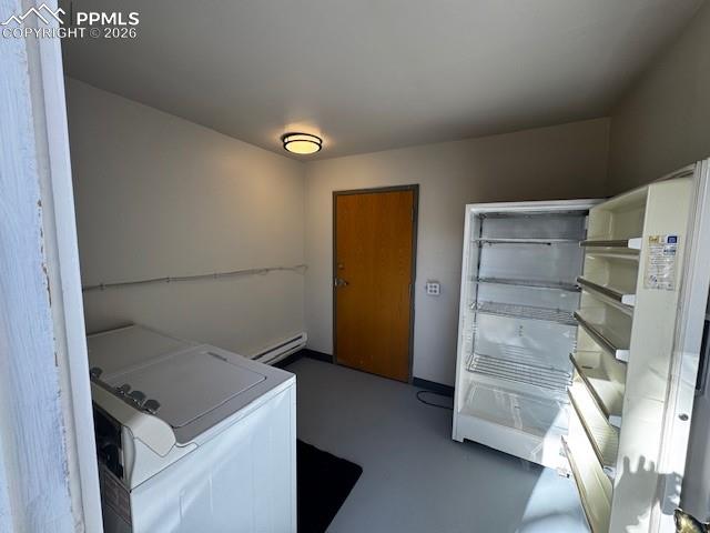 Large freezer included