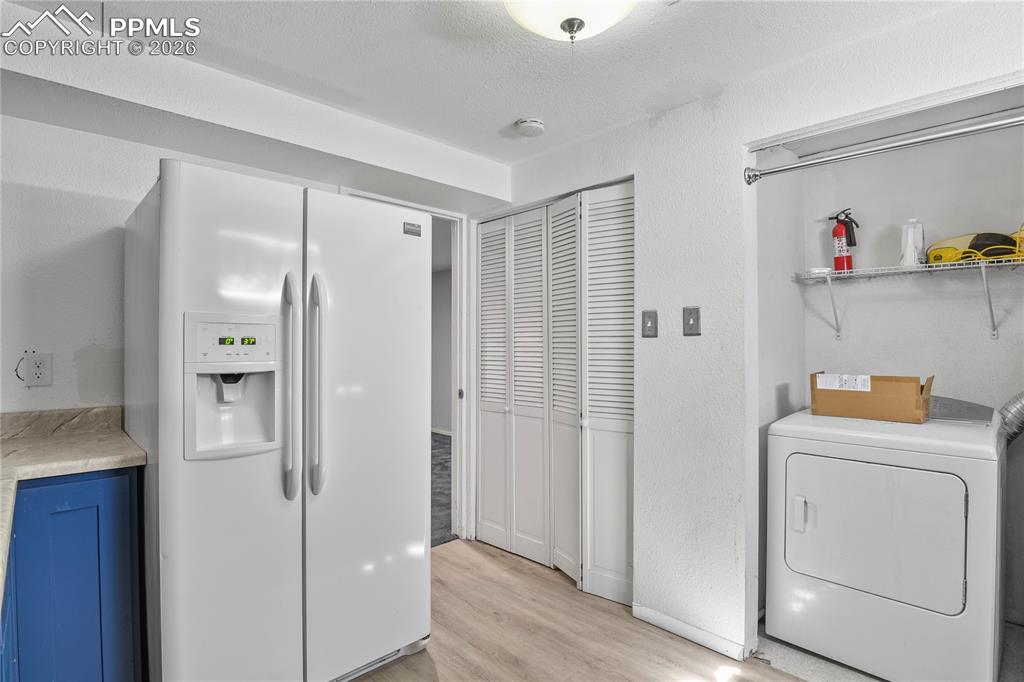 Washer and dryer included!