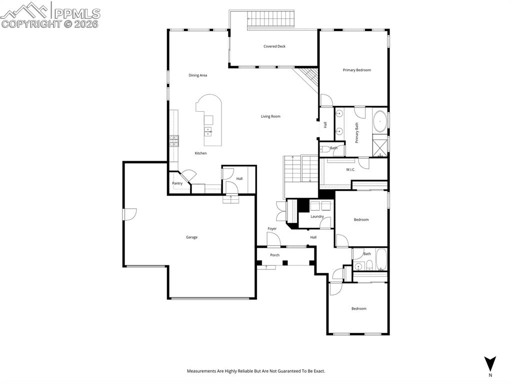 View of floor plan / room layout