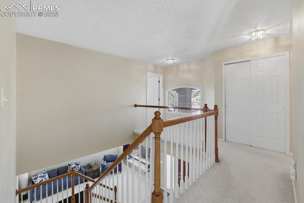 Upper level hallway.