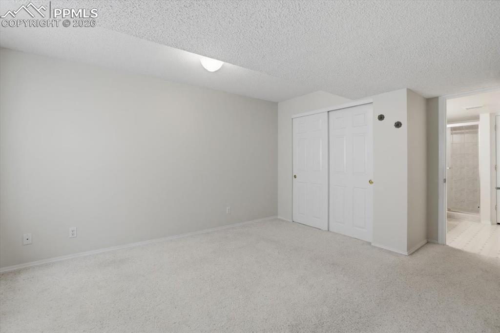 Lower level bedroom.