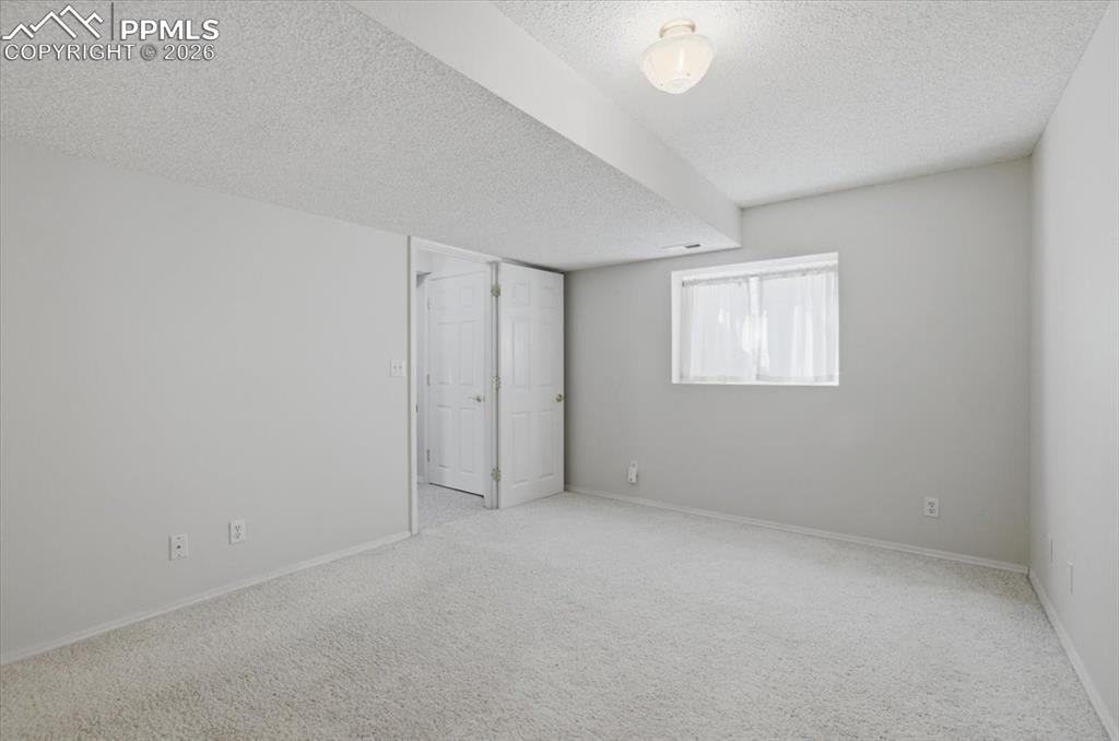 Lower level bedroom.