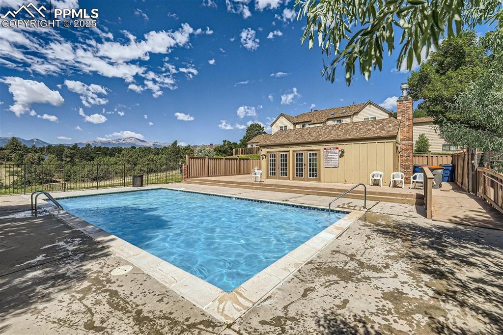 Community outdoor pool