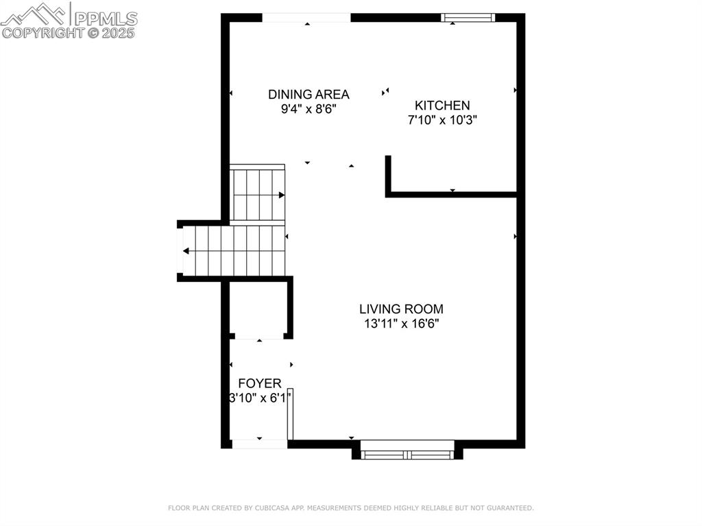 View of room layout