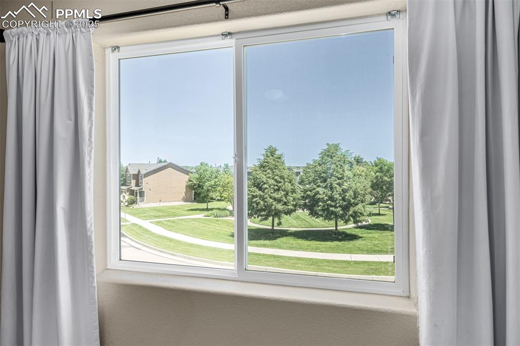 View from primary bedroom