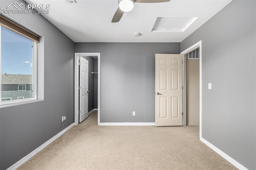 Secondary Bedroom with Walk In Closet