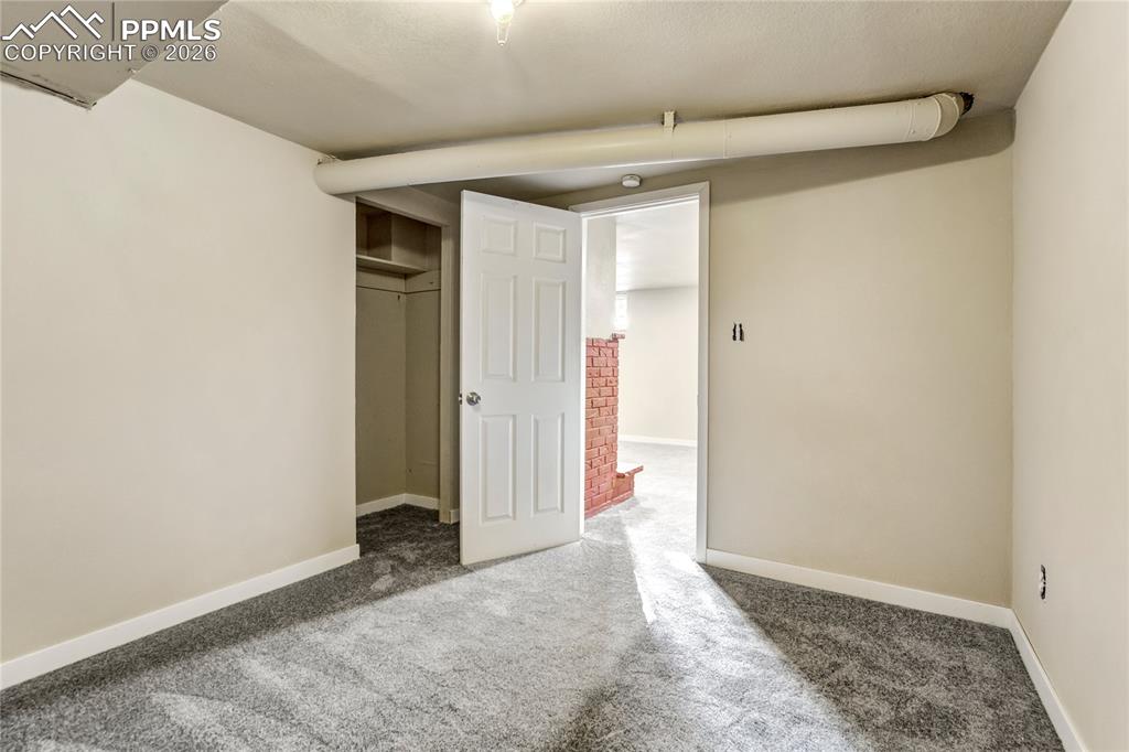 Flex space perfect for an office, gym, playroom or extra living space