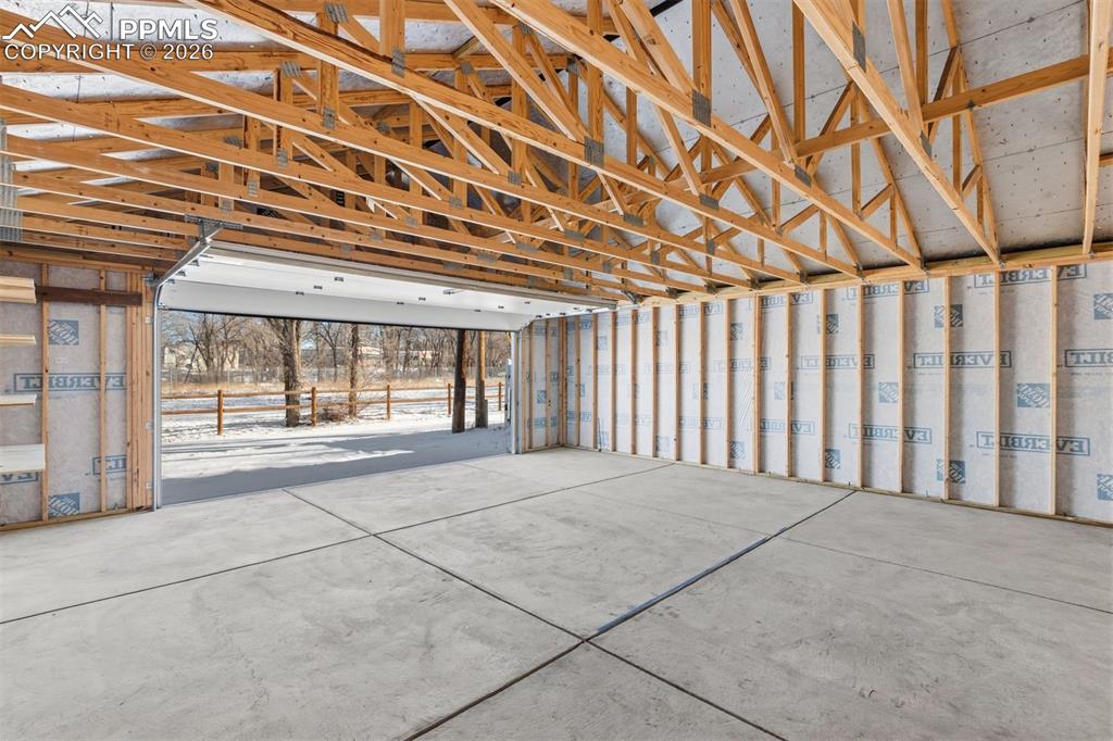 Oversized with extra storage room, and alley access with the Rock Island Trail behind.