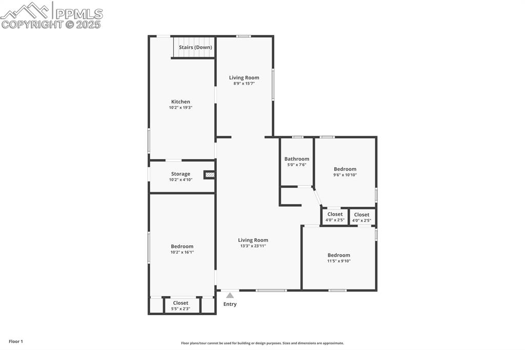 View of floor plan / room layout