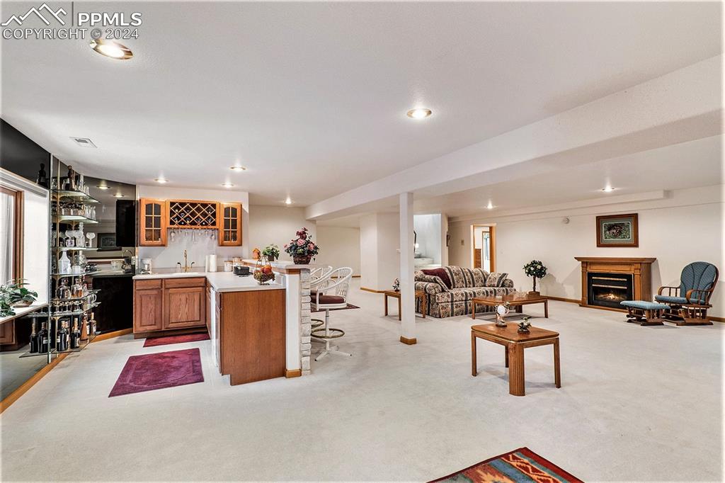 Wet Bar in basement