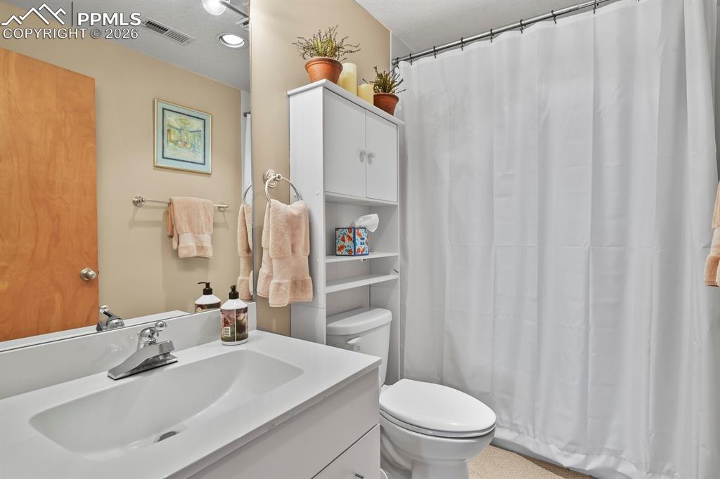 2nd bathroom in the lower level.