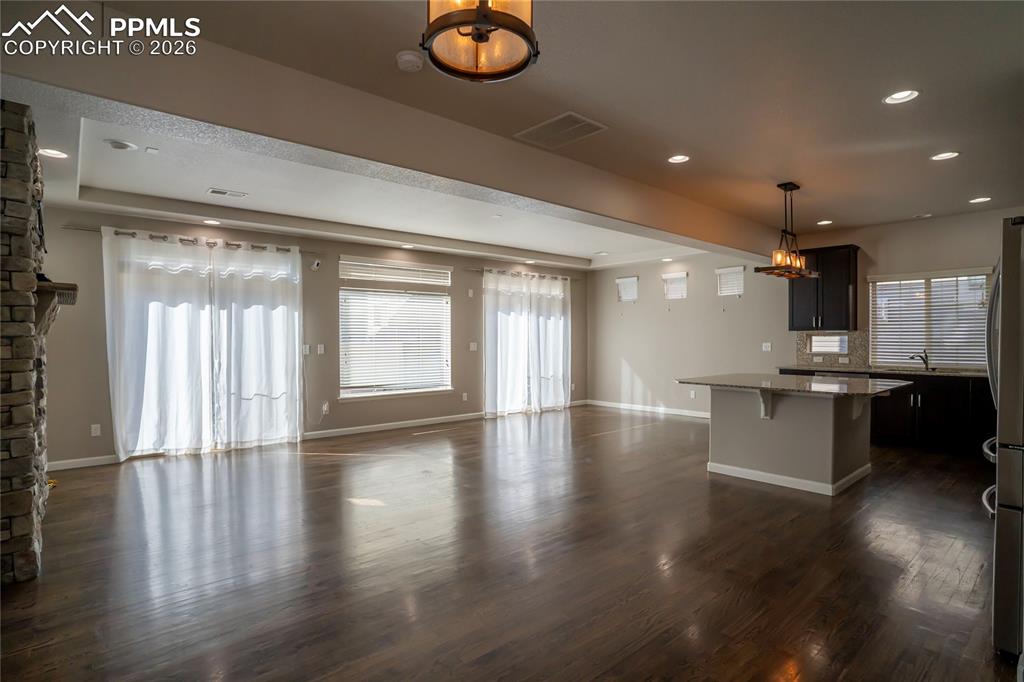 Dining Room, Living Room, Kitchen