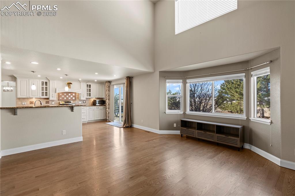 Wonderful Pikes Peak Views and Vaulted Ceilings.