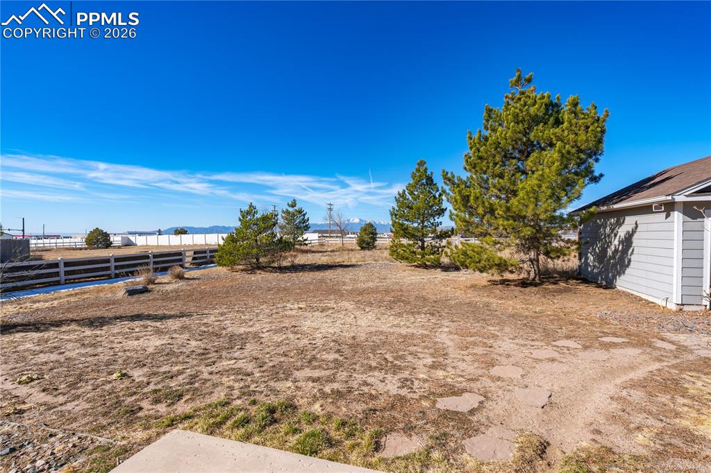 Pikes Peak Views from the entire backyard!