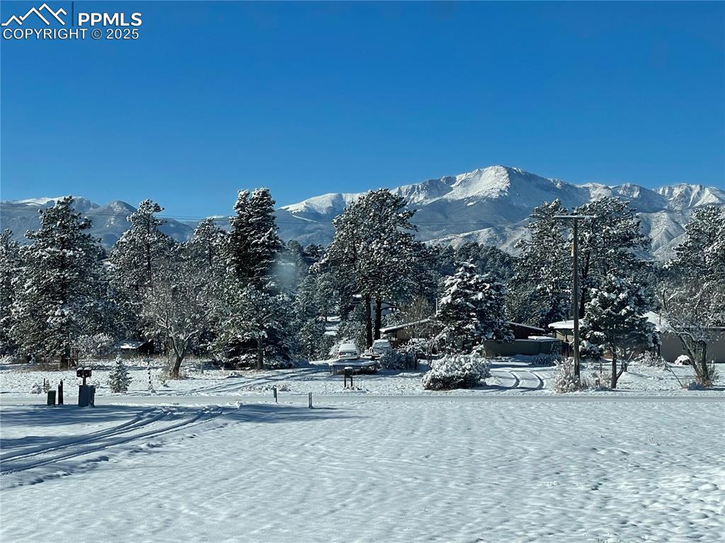 Pikes Peak view from front deck (Photo taken on 12.4.25)