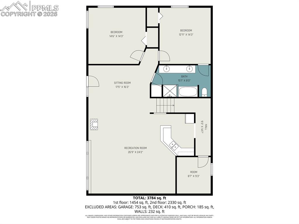 View of home floor plan