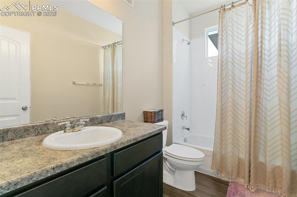 3/4 upstairs bathroom