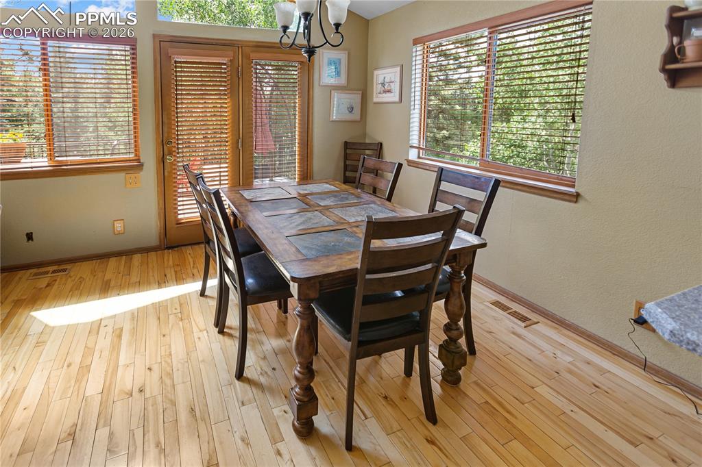 Dining area