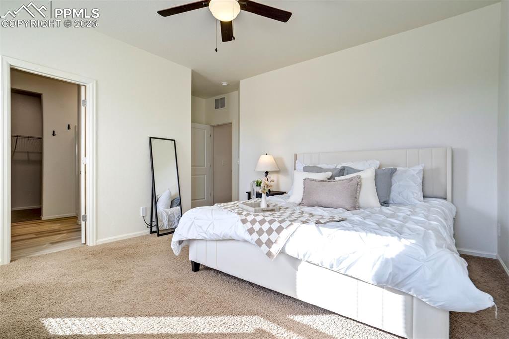 Large enough for a king bed, a reading chair, and that pile of laundry we all pretend isn’t there.