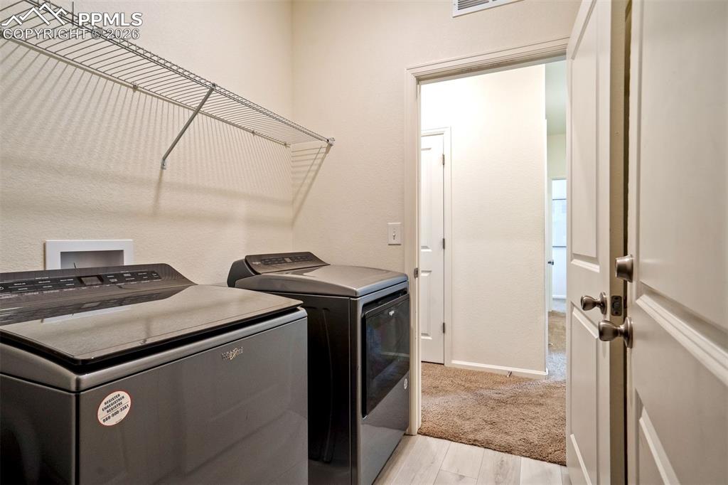 Even the laundry area is impressive. 