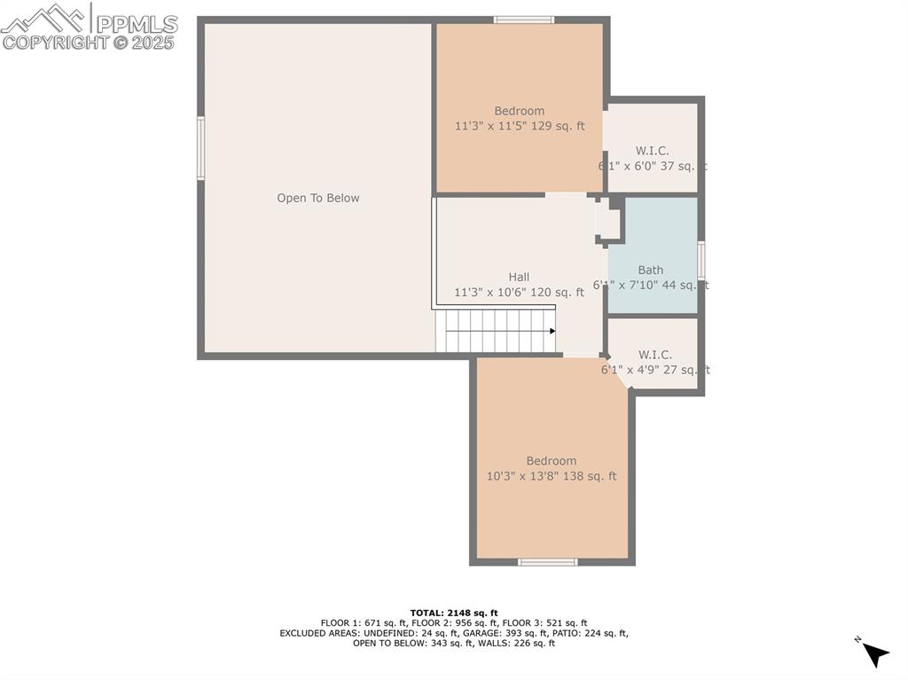 View of home floor plan