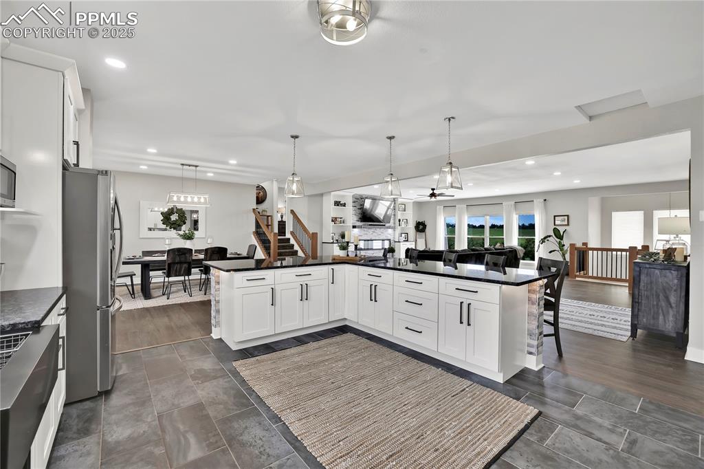 This is the dream kitchen! It's huge!