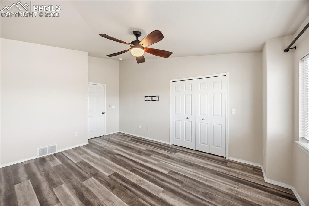 Upper Level Primary Bedroom.