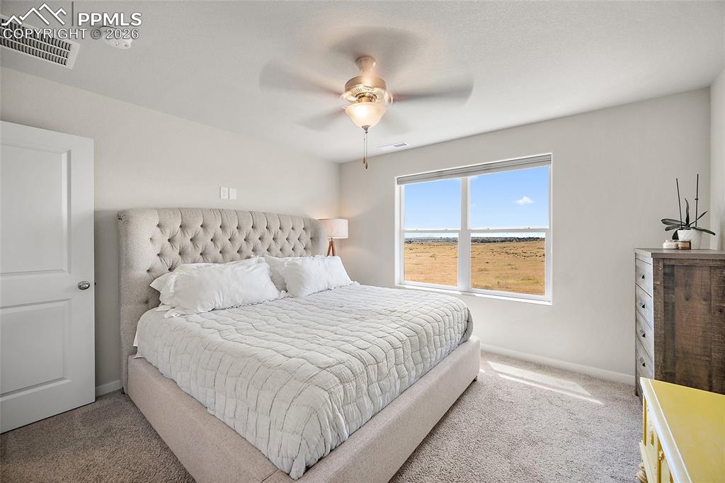 Primary bedroom with beautiful open view