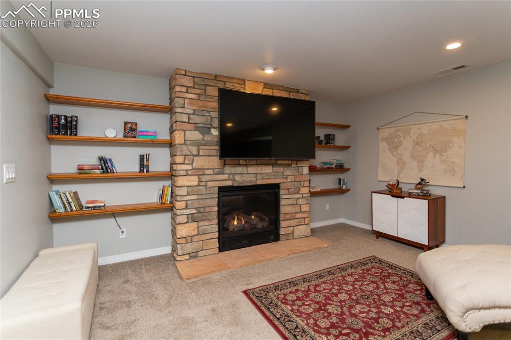 Movie night would be cozy here.