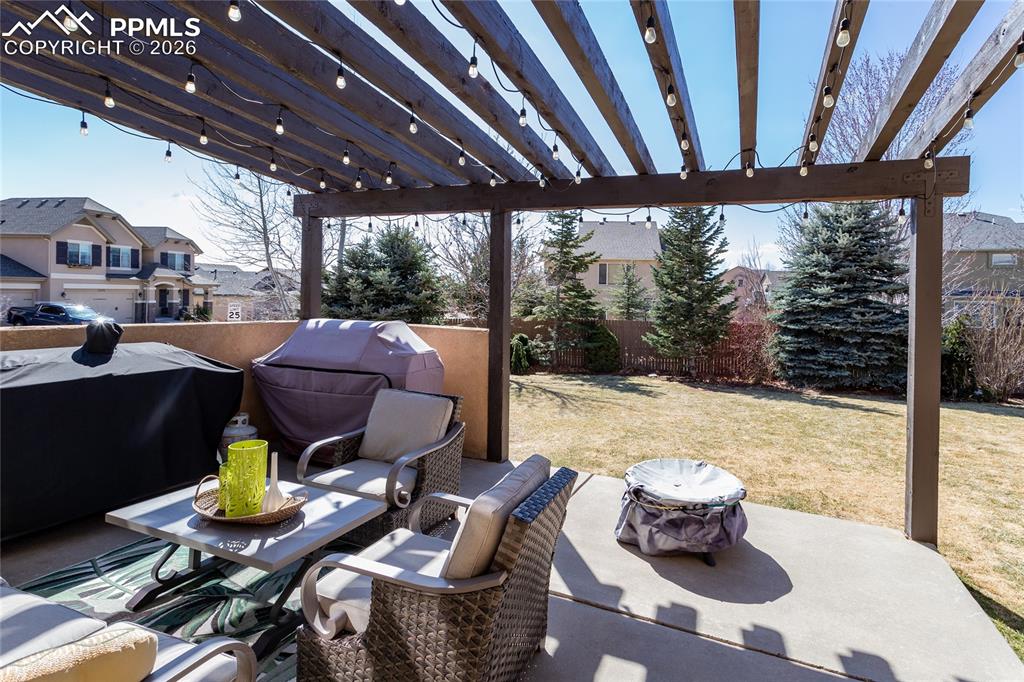 Light up the Pergola for a great summer night