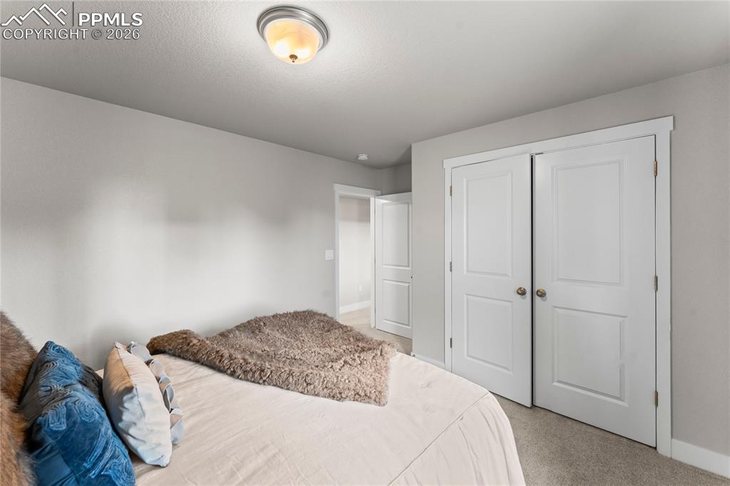 Basement bedroom