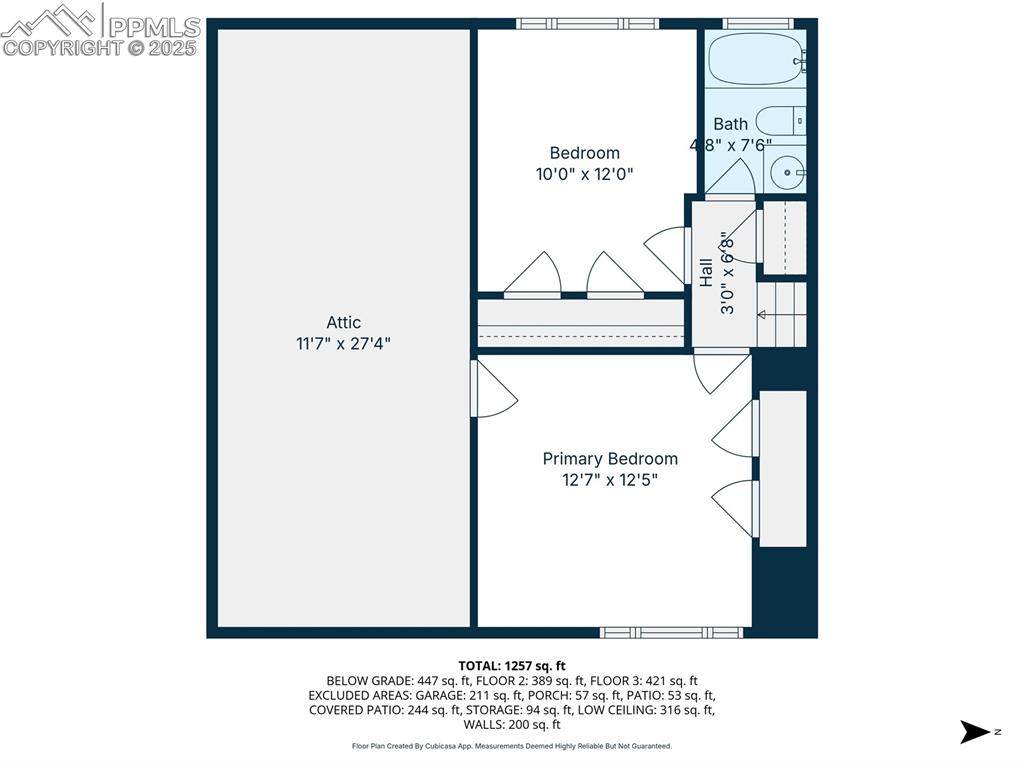 View of floor plan / room layout