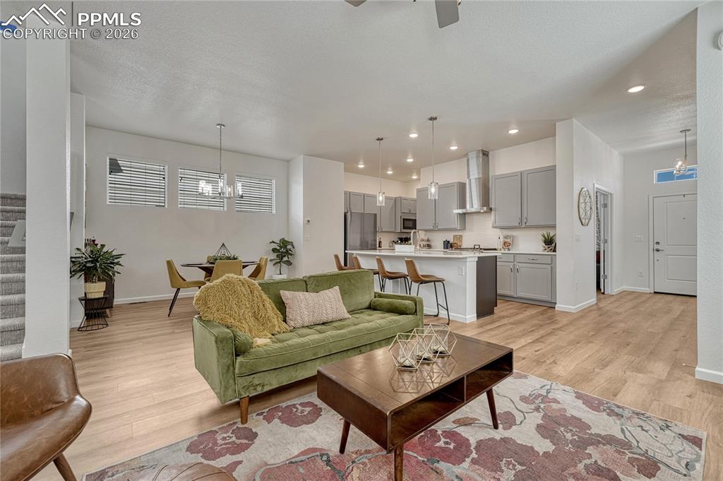 Clean finishes and updated fixtures add even more style and elegance to the home
