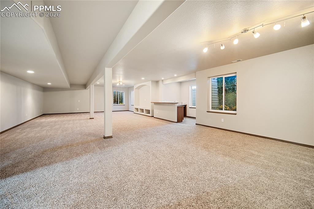 Fully finished basement. Endless possibilities.