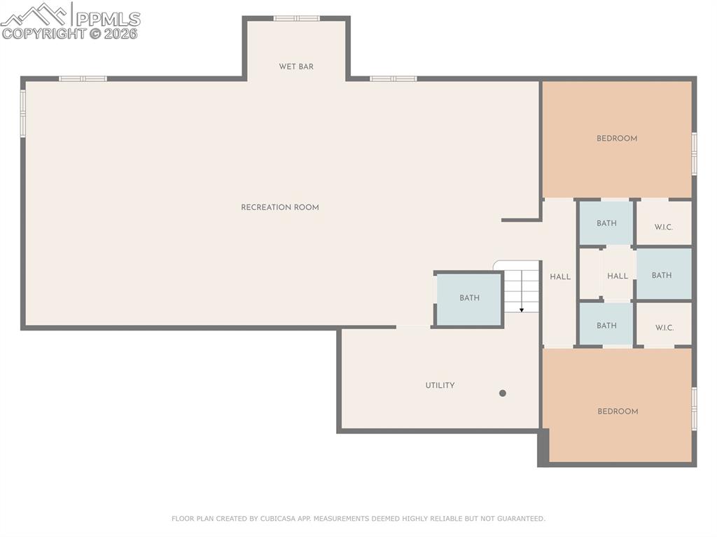 Basement floor plan