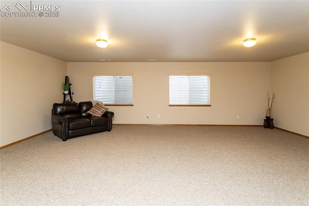 Large sitting area in the basement could accommodate a game or hobby/craft table too.  