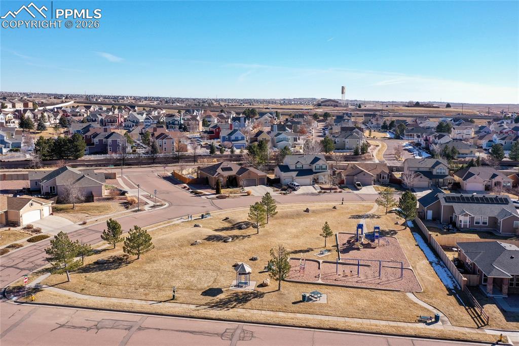 Neighborhood park and playground is right around the corner!