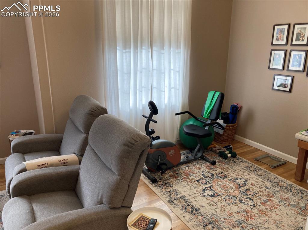 Second side of the office/bedroom on the main level.  