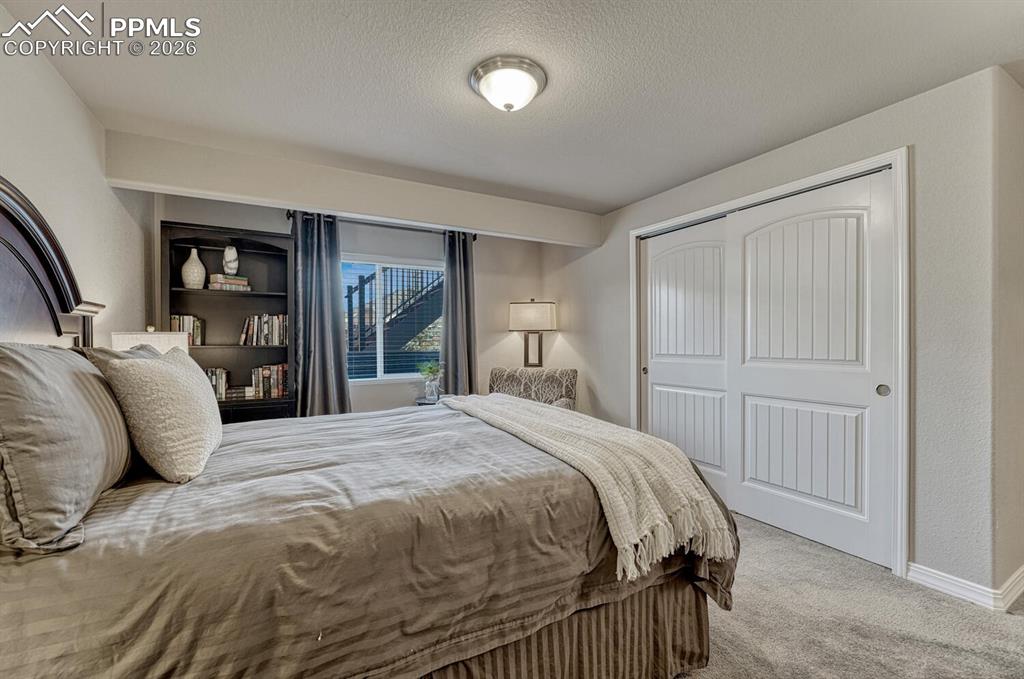  Basement Bedroom #3 has a generous closet.