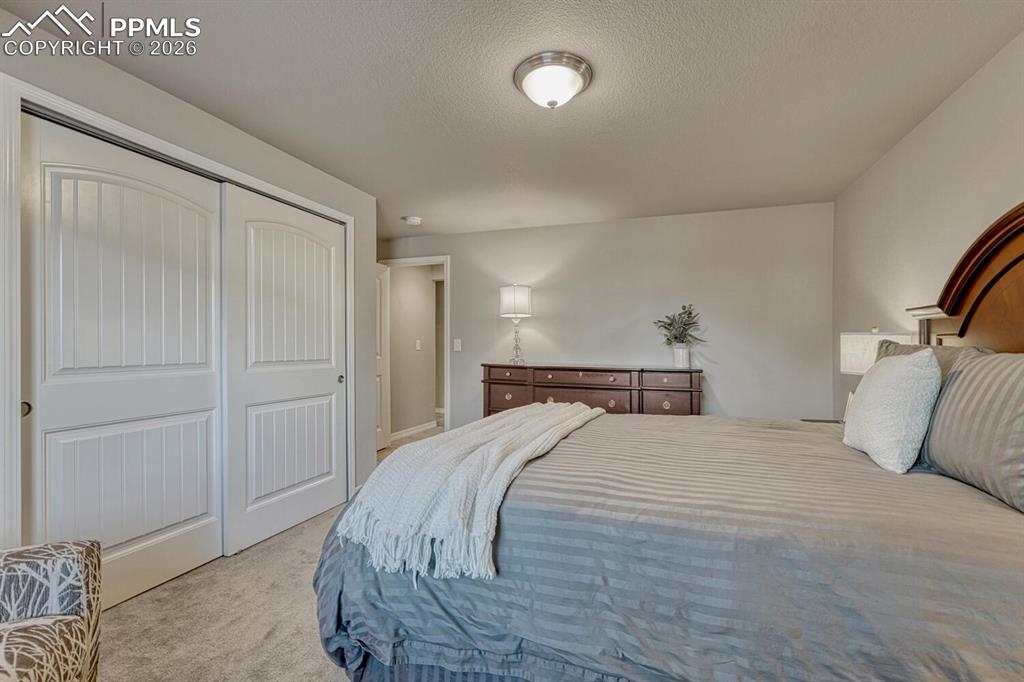 Basement Bedroom #3 perfect for guests, inlaws, or teens.