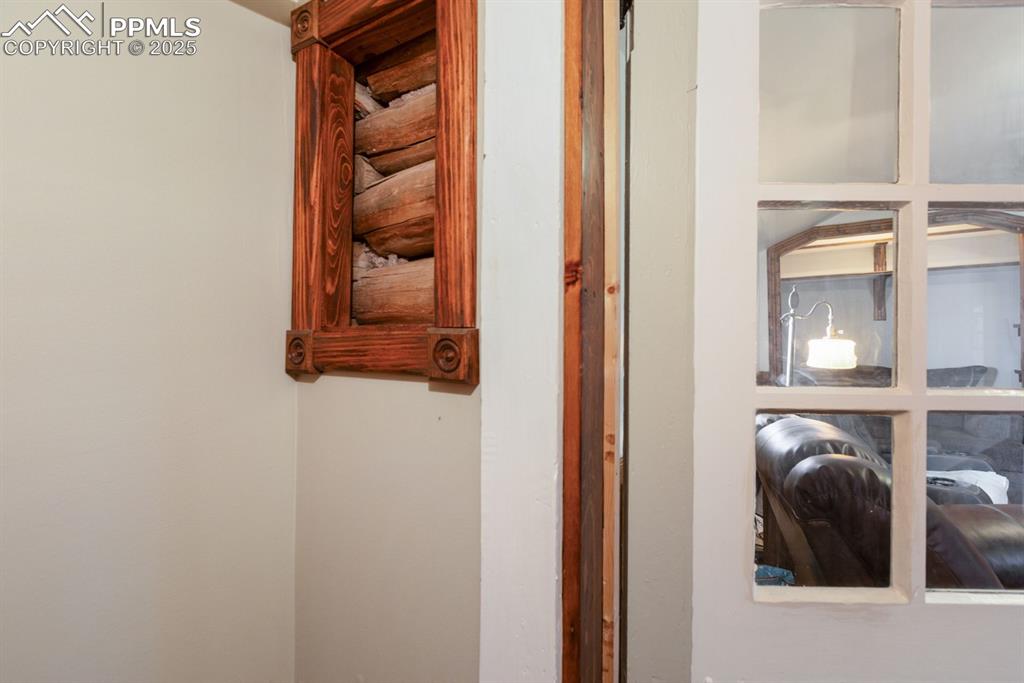 original 1897 cabin logs