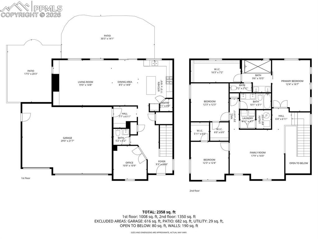 View of home floor plan