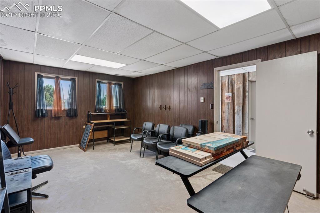 Office Area attached to Arena