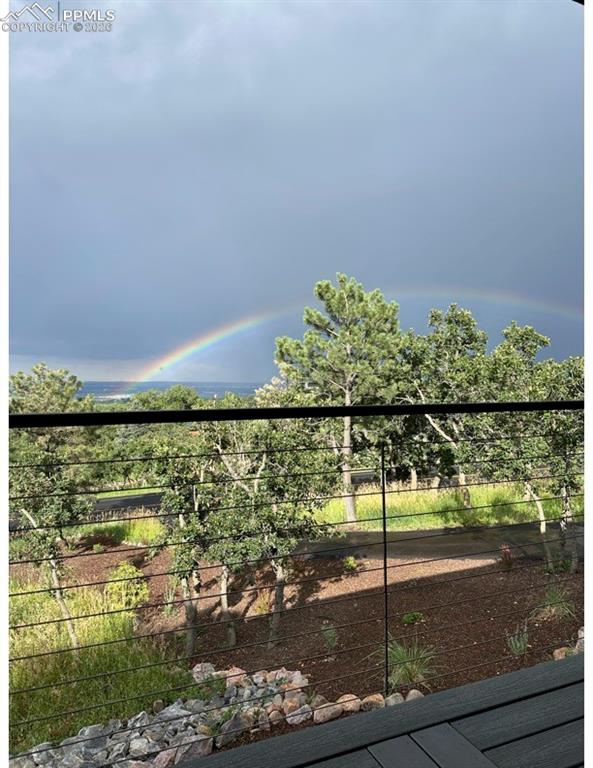 Afternoon Thunderstorms from Front Deck