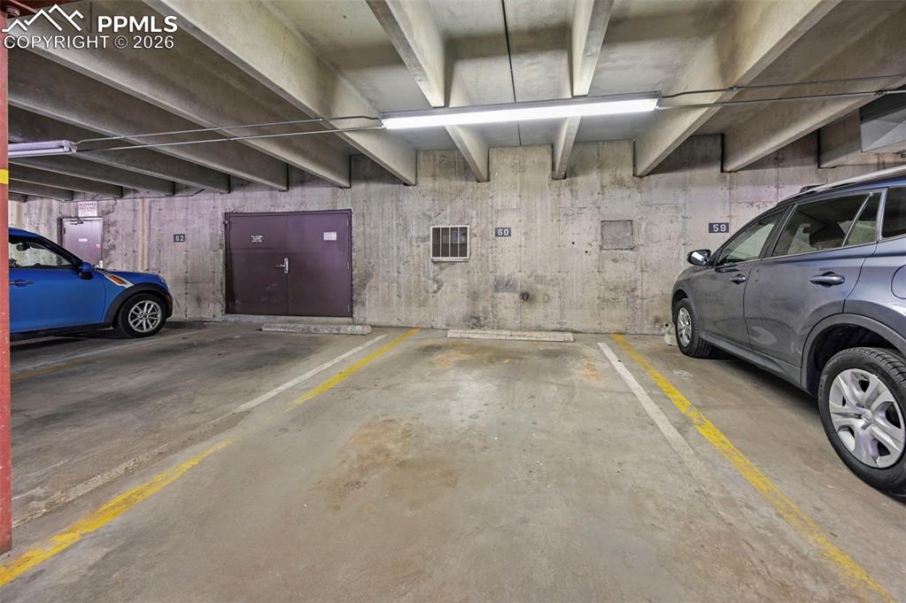 Designated parking space #60