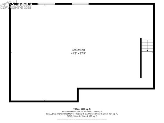 View of room layout
