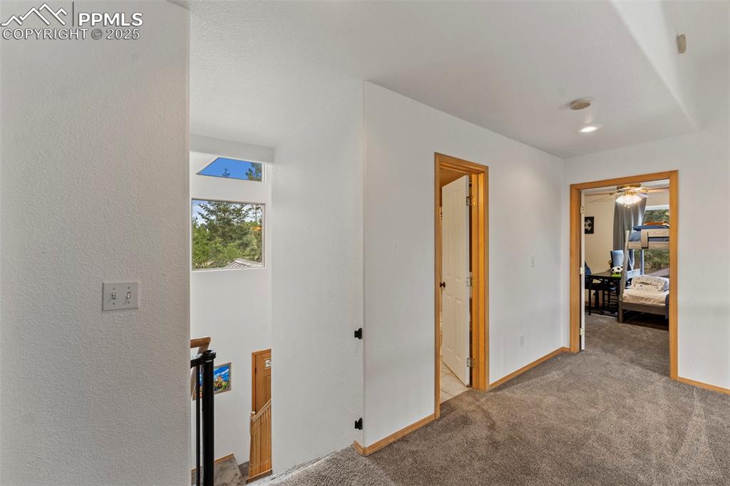 Landing at top of stairs