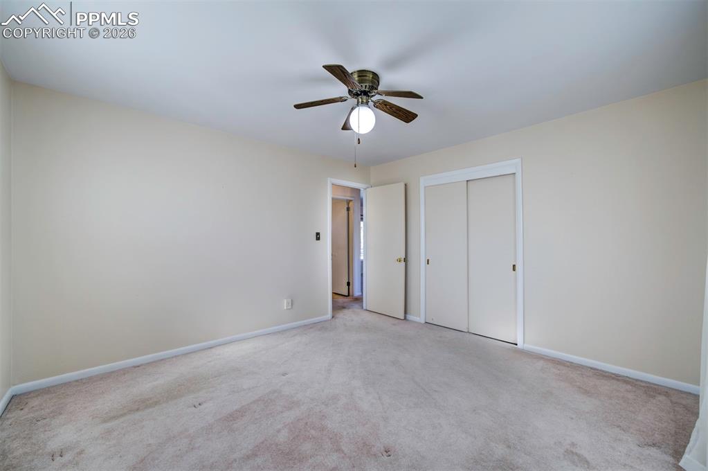 View from main bedroom to hallway