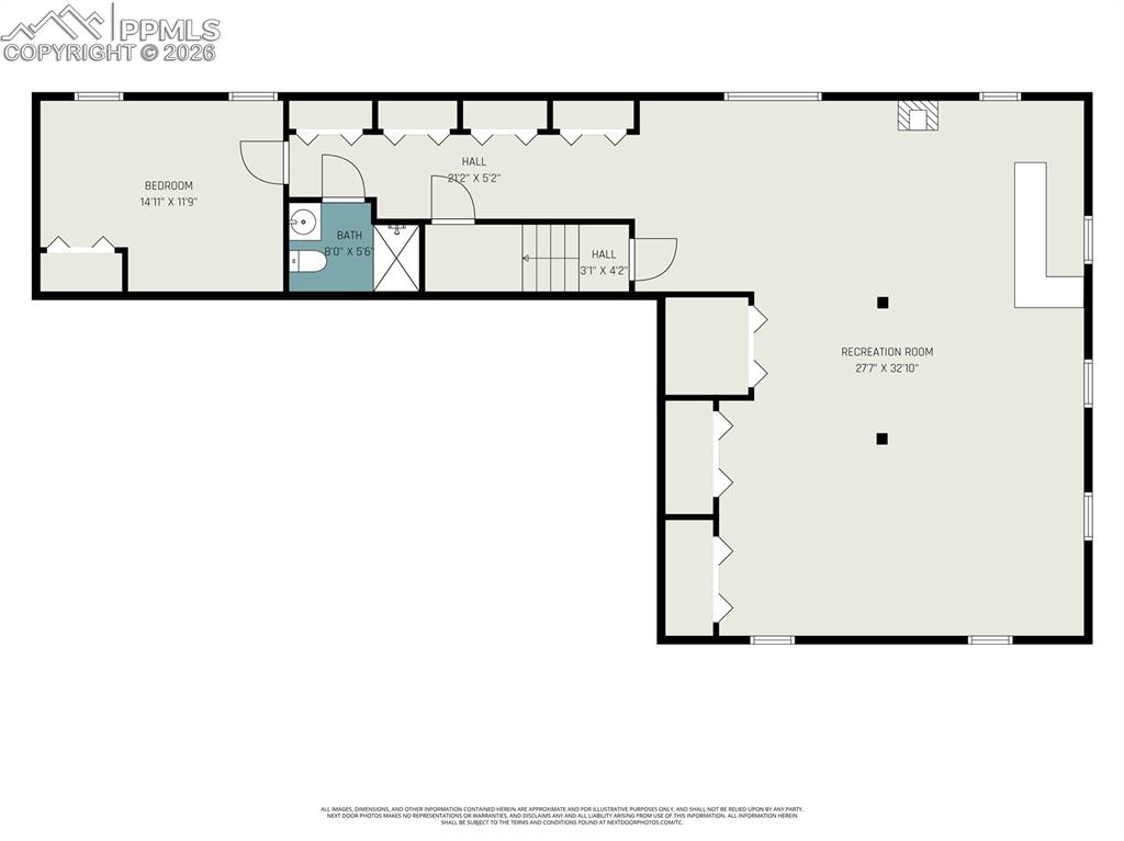 View of home floor plan
